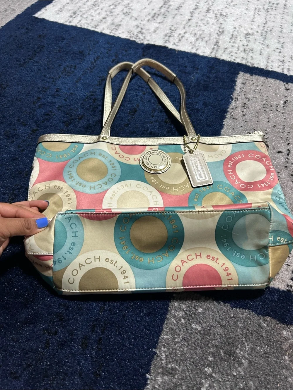 COACH - SoHo sateen tote